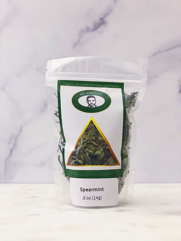 Organic Spearmint, Dried Herbs, Organic Herbs, Spearmint Tea, Spearmint Herb, Loose Leaf Tea